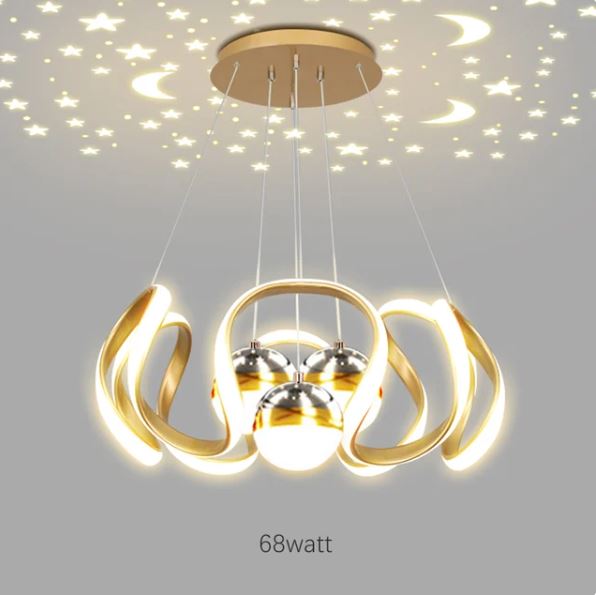 Modern LED Star Sky Design Ceiling Chandeliers