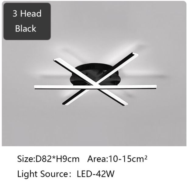Modern LED Stick Ceiling Chandeliers