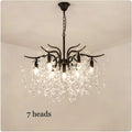 Nordic Art Branch Golden Crystal Chandelier