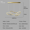 Luxury Stainless Steel Electroplated Chandeliers