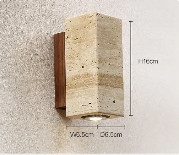 Vintage Japanese Wabi-sabi Waterproof Style Wall Lamp