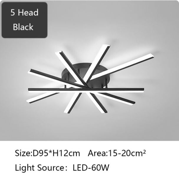 Modern LED Stick Ceiling Chandeliers