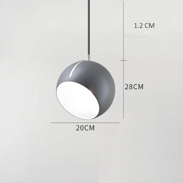 Round Modern Simple Ball Chandelier Pendant Light