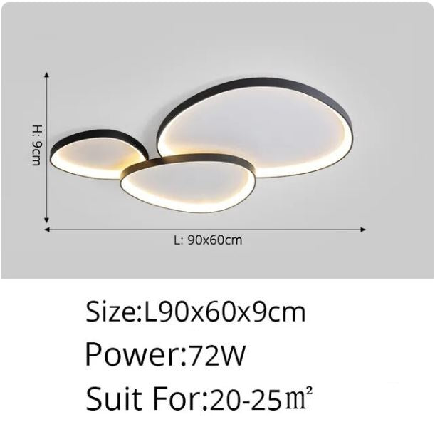 Simple Decorative Buble LED Chandelier Lights