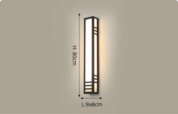 Modern Waterproof LED Outdoor Long Wall Light