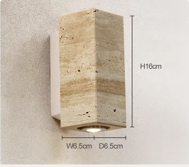 Vintage Japanese Wabi-sabi Waterproof Style Wall Lamp