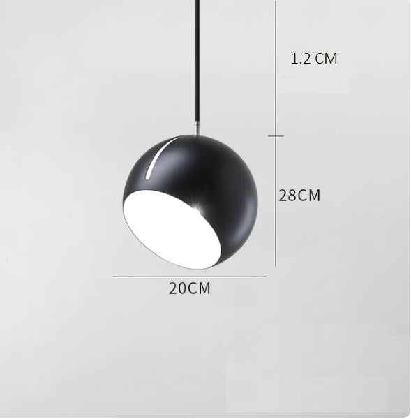 Round Modern Simple Ball Chandelier Pendant Light