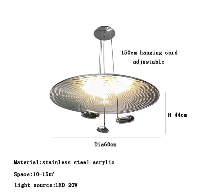 Postmodern Creative Drop-shape Chandelier