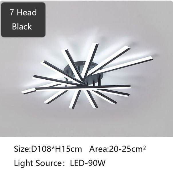 Modern LED Stick Ceiling Chandeliers