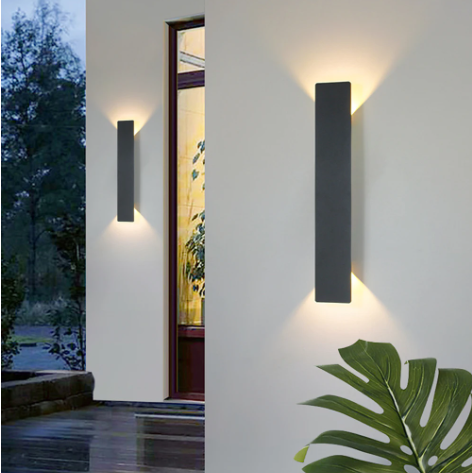 Waterproof LED Aluminum Strip Wall Lamp