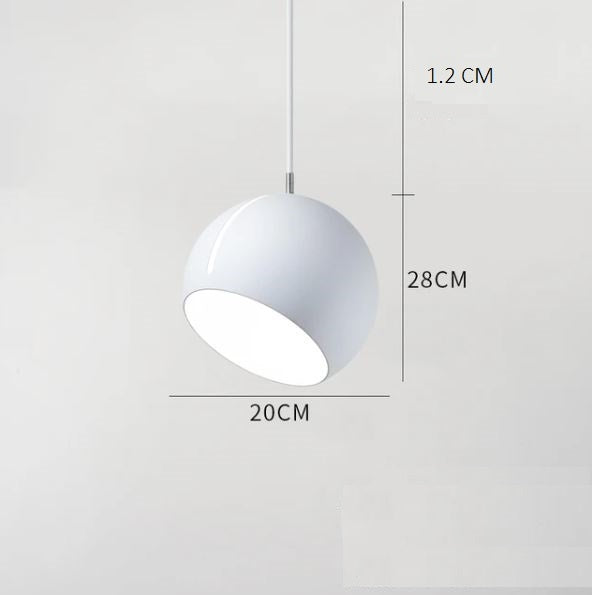 Round Modern Simple Ball Chandelier Pendant Light