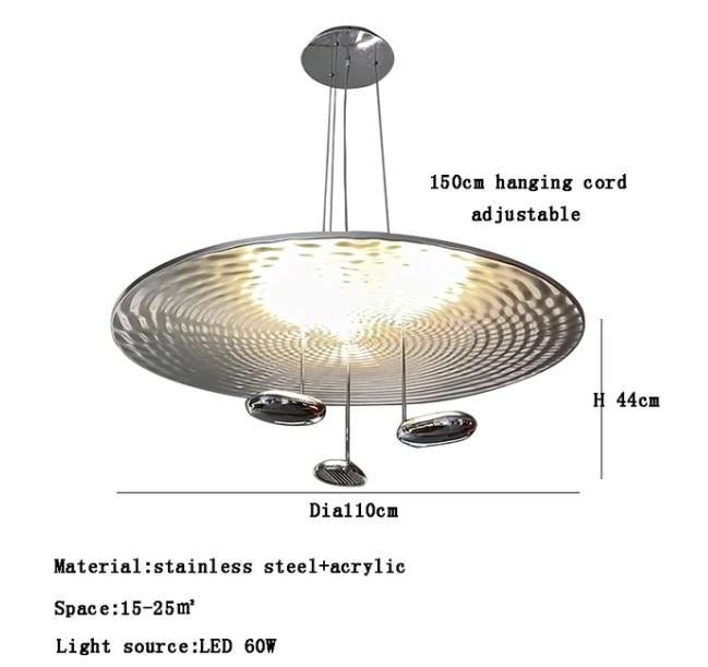 Postmodern Creative Drop-shape Chandelier