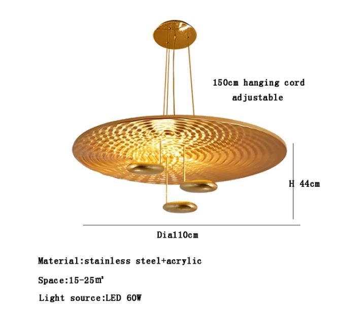 Postmodern Creative Drop-shape Chandelier