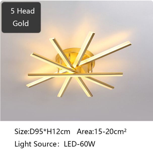 Modern LED Stick Ceiling Chandeliers