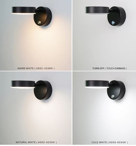 Rotating Circular Wall Lamp
