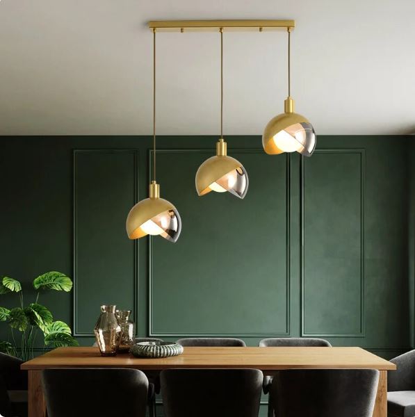 Urban Glass Metal Pendant Lights