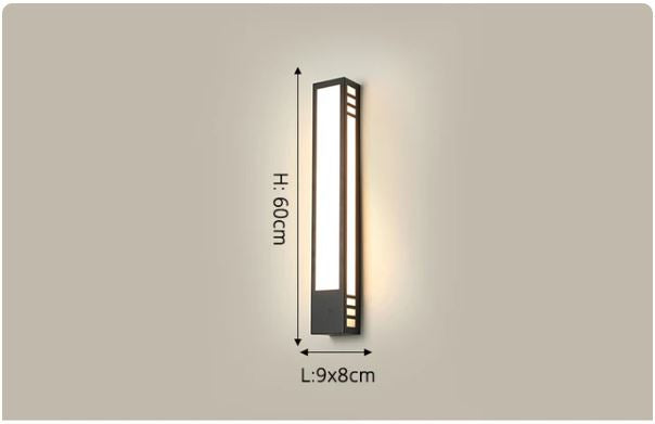 Modern Waterproof LED Outdoor Long Wall Light