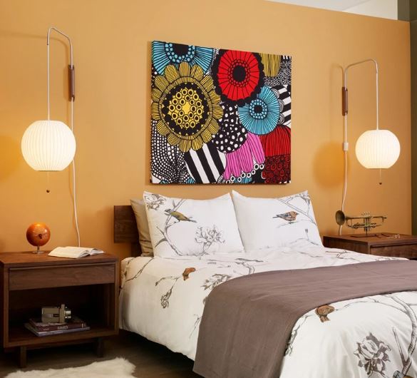 Japanese Inspired Nelson Ball Wall Light