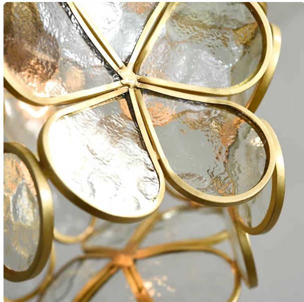 Blossom LED Pendant Light with Glass Revival