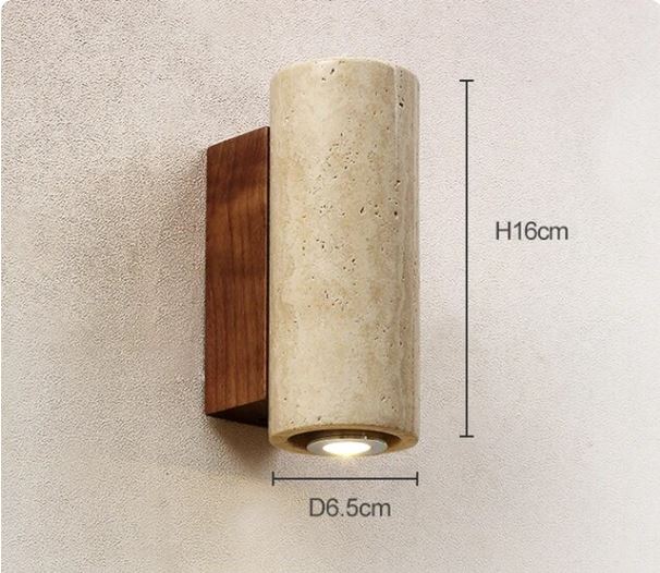 Vintage Japanese Wabi-sabi Waterproof Style Wall Lamp