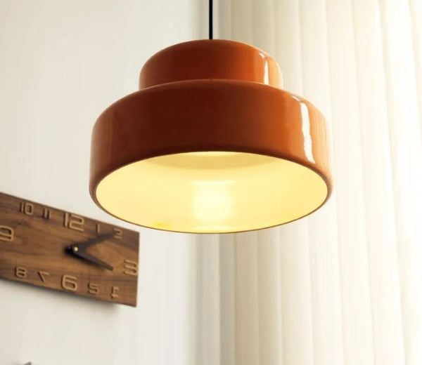 Nordic Vintage Orange Ceiling Pendant Light