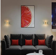 Radiant Glowing Ring Wall Light