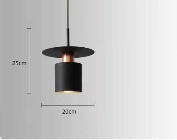 Minimalist Denmark Disk Round Pendant Light