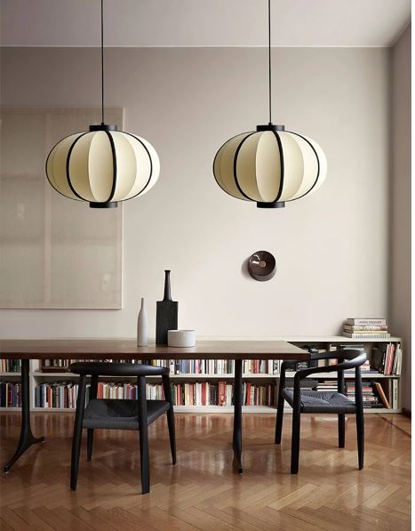 Modern Fabric Pendant Light