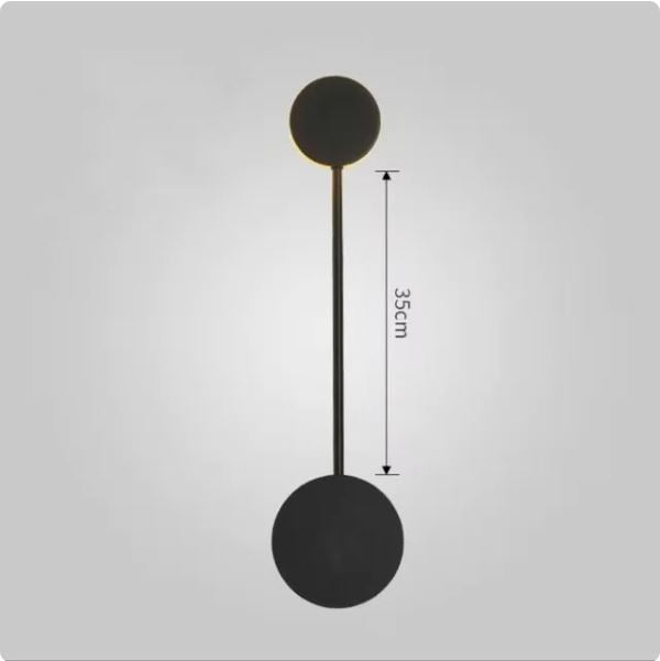 Nordic Minimalism 360 Rotation Long Wall Light