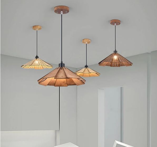 Blossom Wood Hanging Pendant Lamp