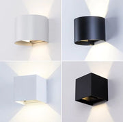 Aluminum Cube Wall Mounted Light