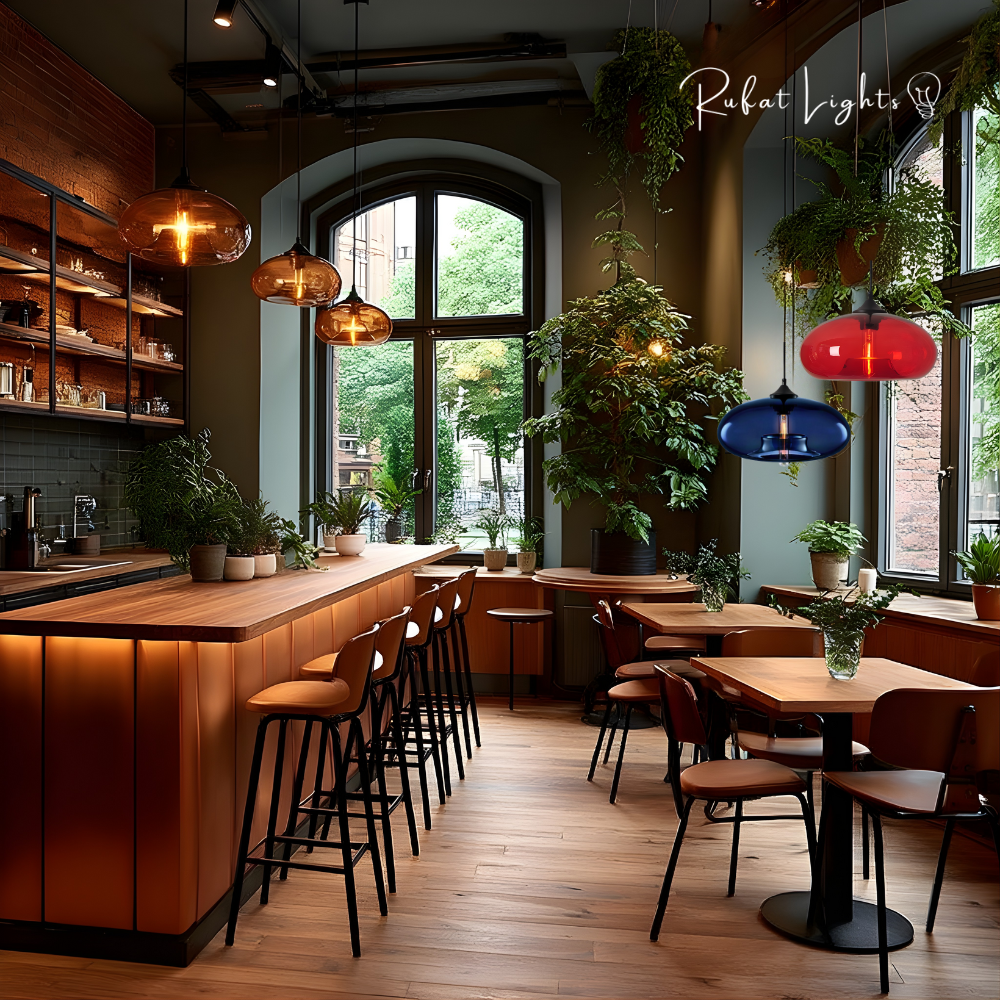 Chandelier Kúla Glass Ball - Pendant Light