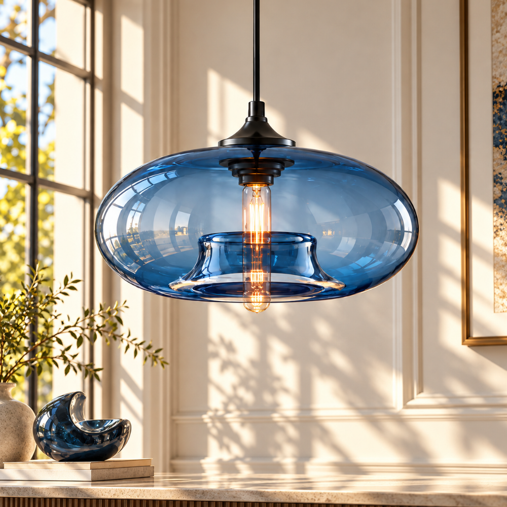 Chandelier Kúla Glass Ball - Pendant Light