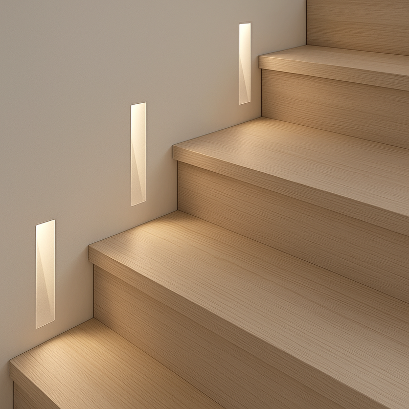 Recessed Stair Lighting Step