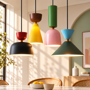 Colorful Macaron Hanging Light Pendant Lamp Chandelier