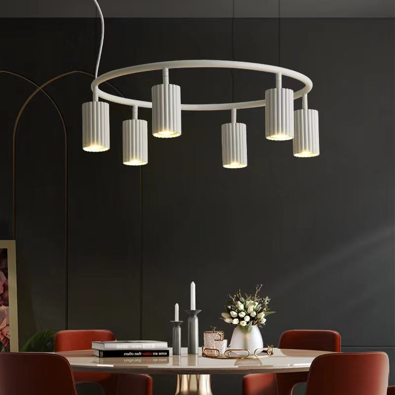 Scandinavian Ring Chandeliers Spotlights