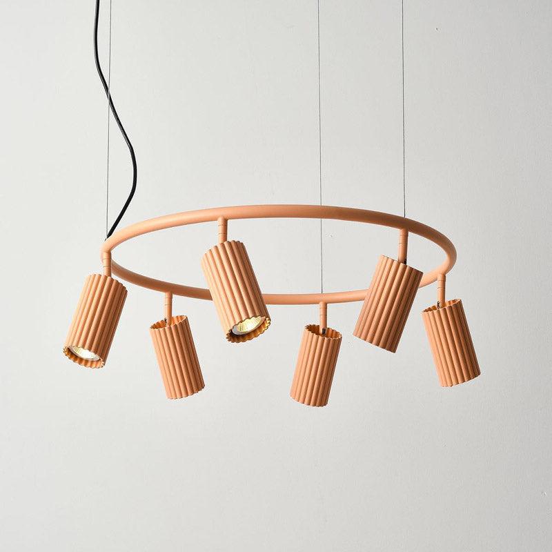 Scandinavian Ring Chandeliers Spotlights