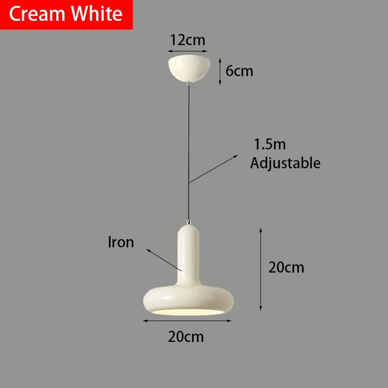 Scandinavian Macaron Pendant Lamp