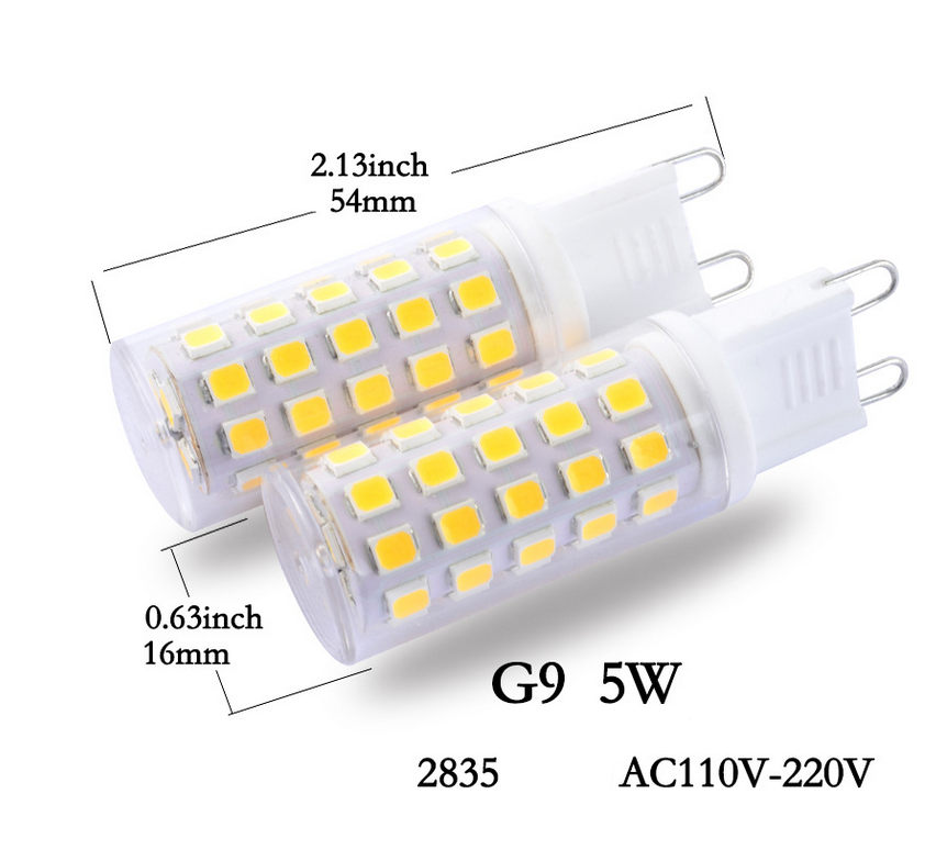 bulbs E14 and G9