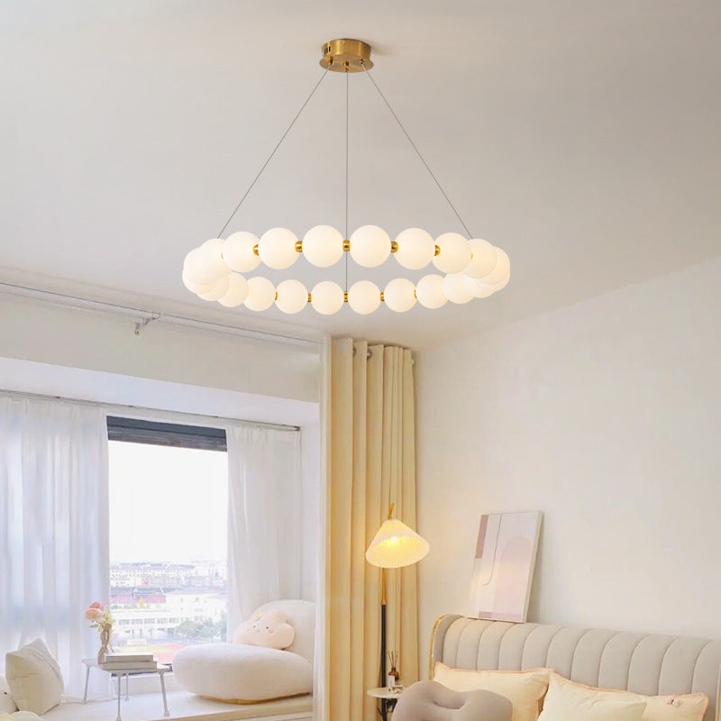 Luxury cream style chandelier