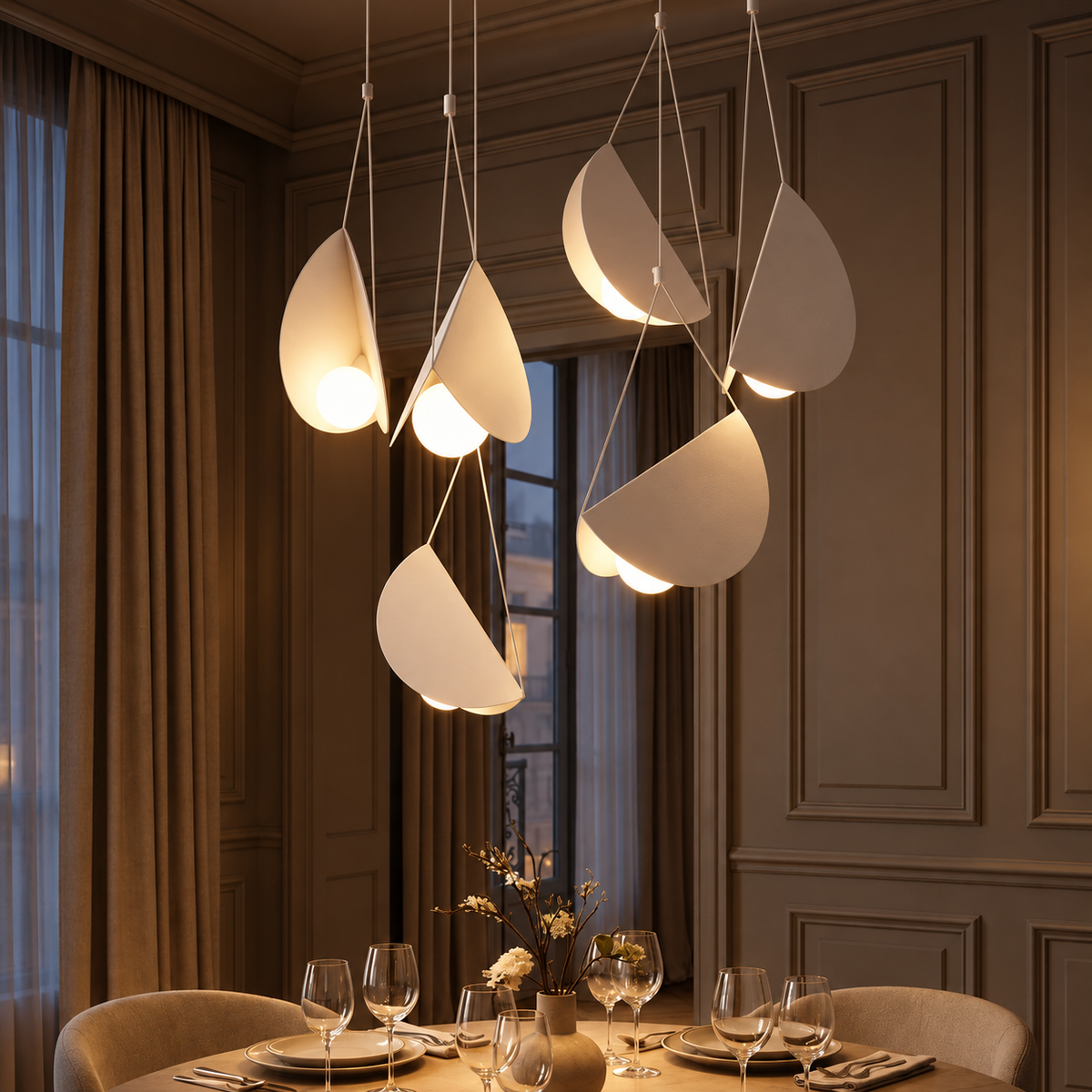 Glider Metal Art Pendant Light