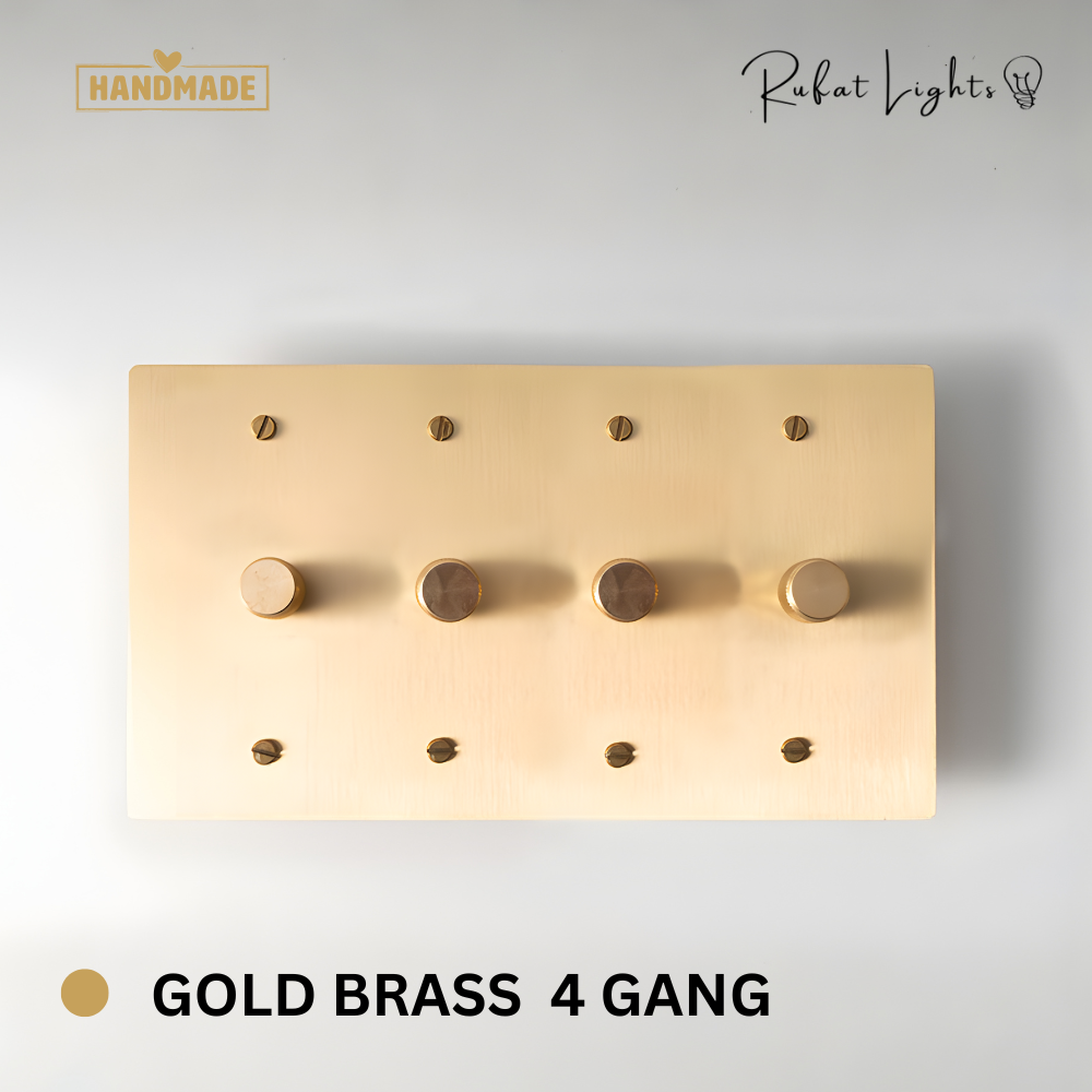 Solid Brass Dimmer Switch