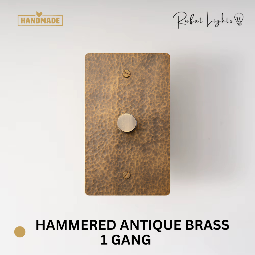Solid Brass Dimmer Switch