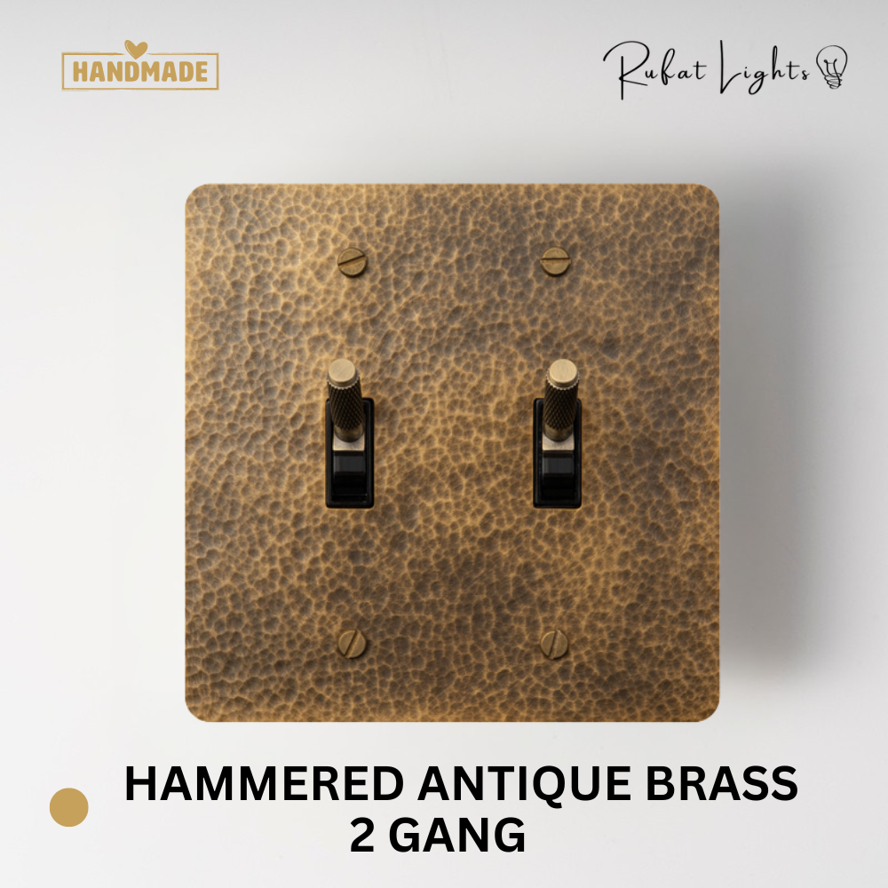 Solid Brass Toggle Switch