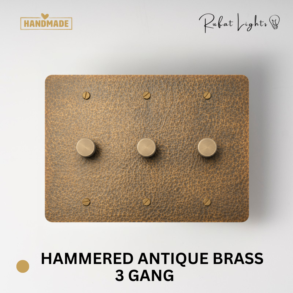 Solid Brass Dimmer Switch