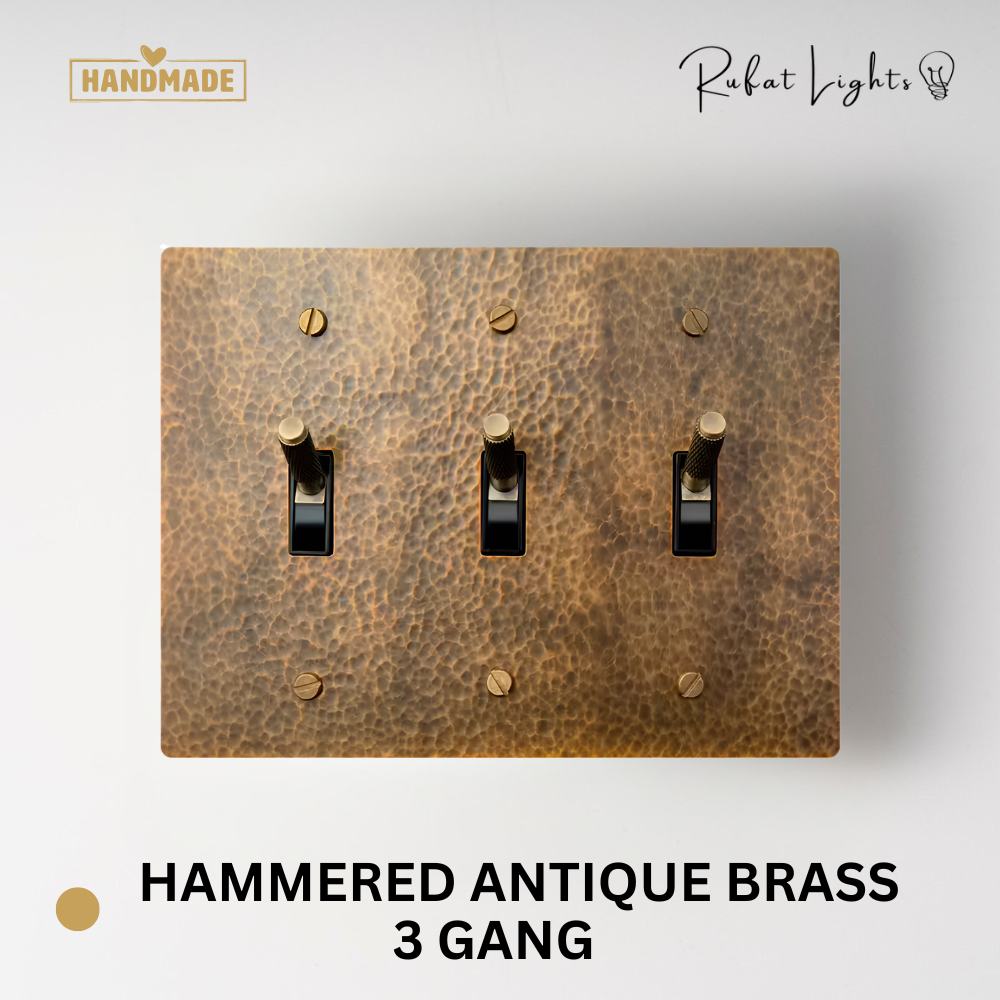 Solid Brass Toggle Switch