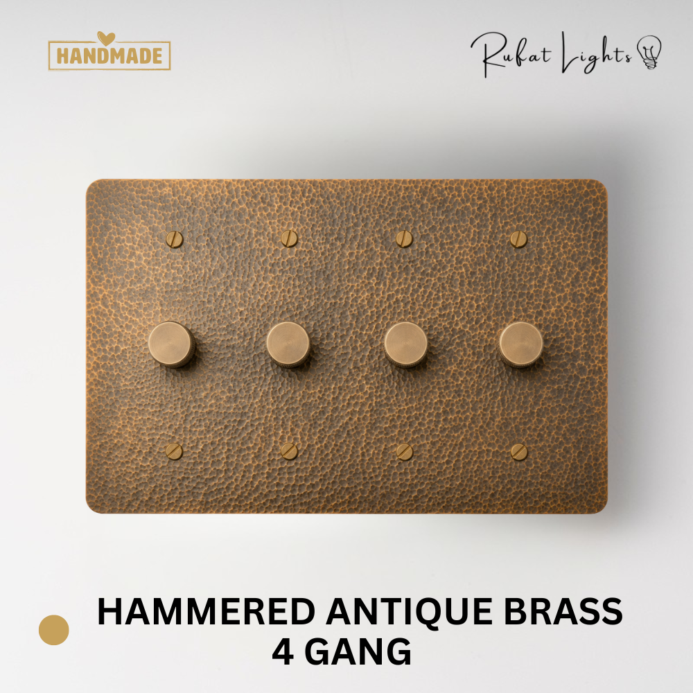 Solid Brass Dimmer Switch