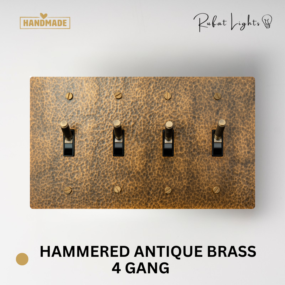 Solid Brass Toggle Switch
