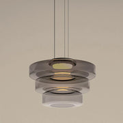 Minimalism Glass LED Chandelier Light