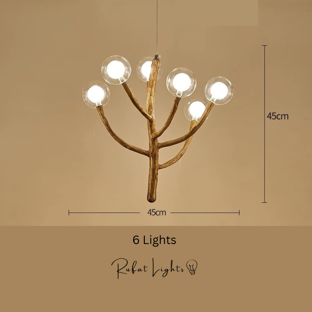 Japanese Tree Branch Chandelier